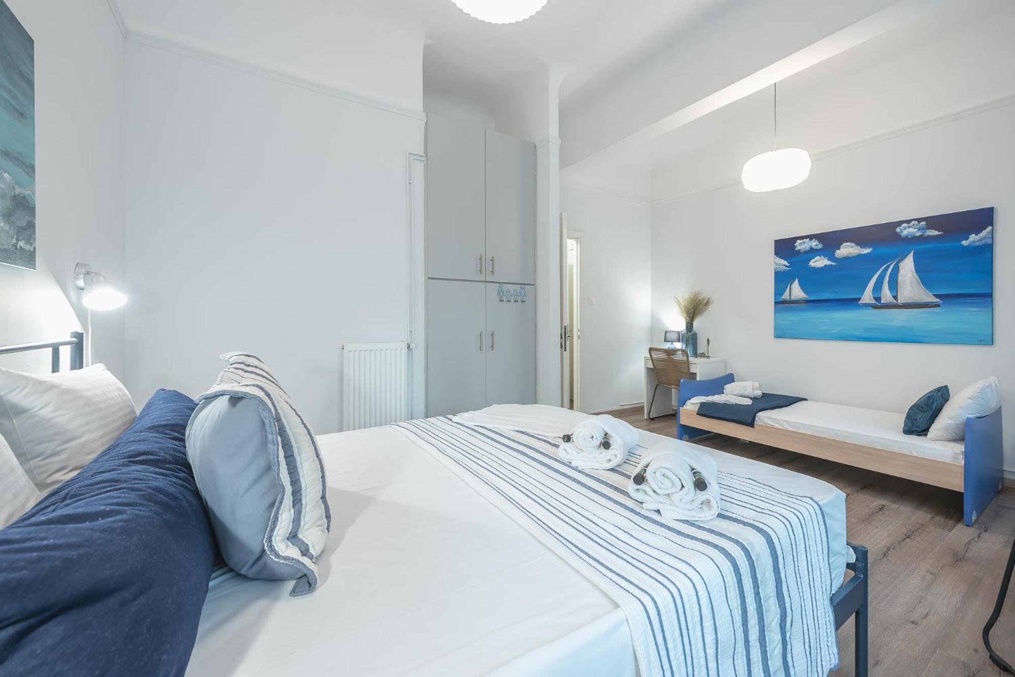 דירות Peaceful And Comfy 2Ba In Athens Heart מראה חיצוני תמונה