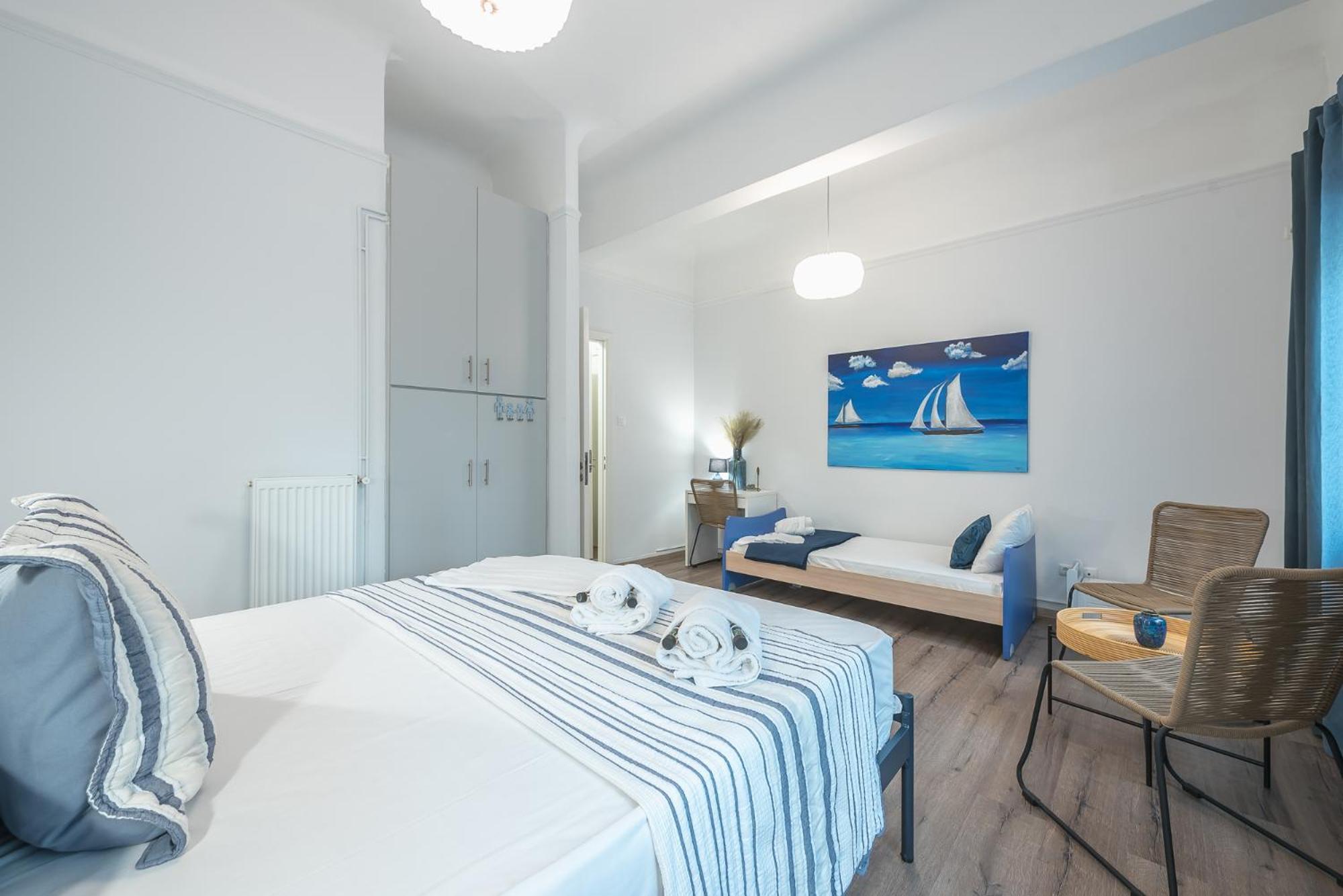 דירות Peaceful And Comfy 2Ba In Athens Heart מראה חיצוני תמונה