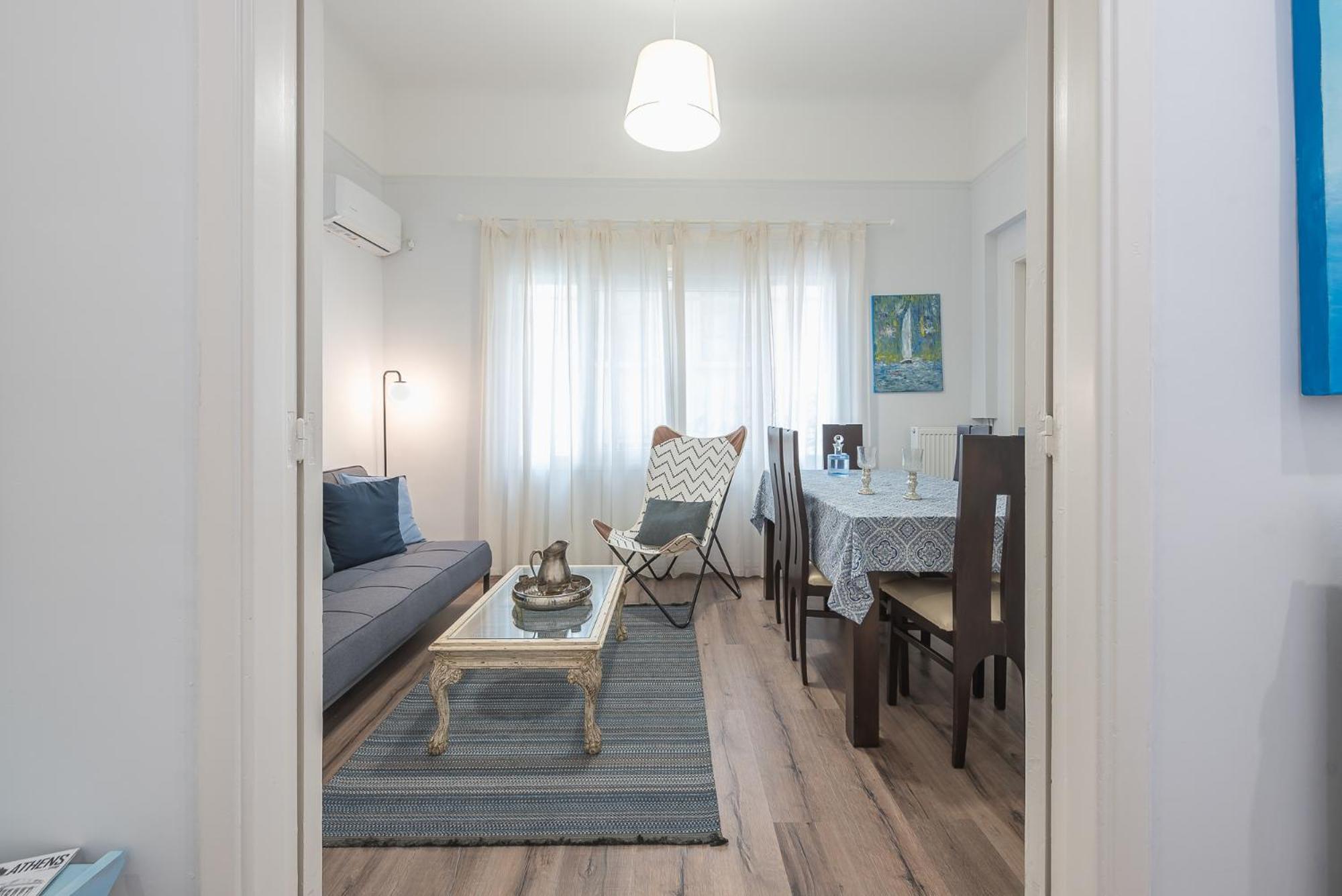 דירות Peaceful And Comfy 2Ba In Athens Heart מראה חיצוני תמונה
