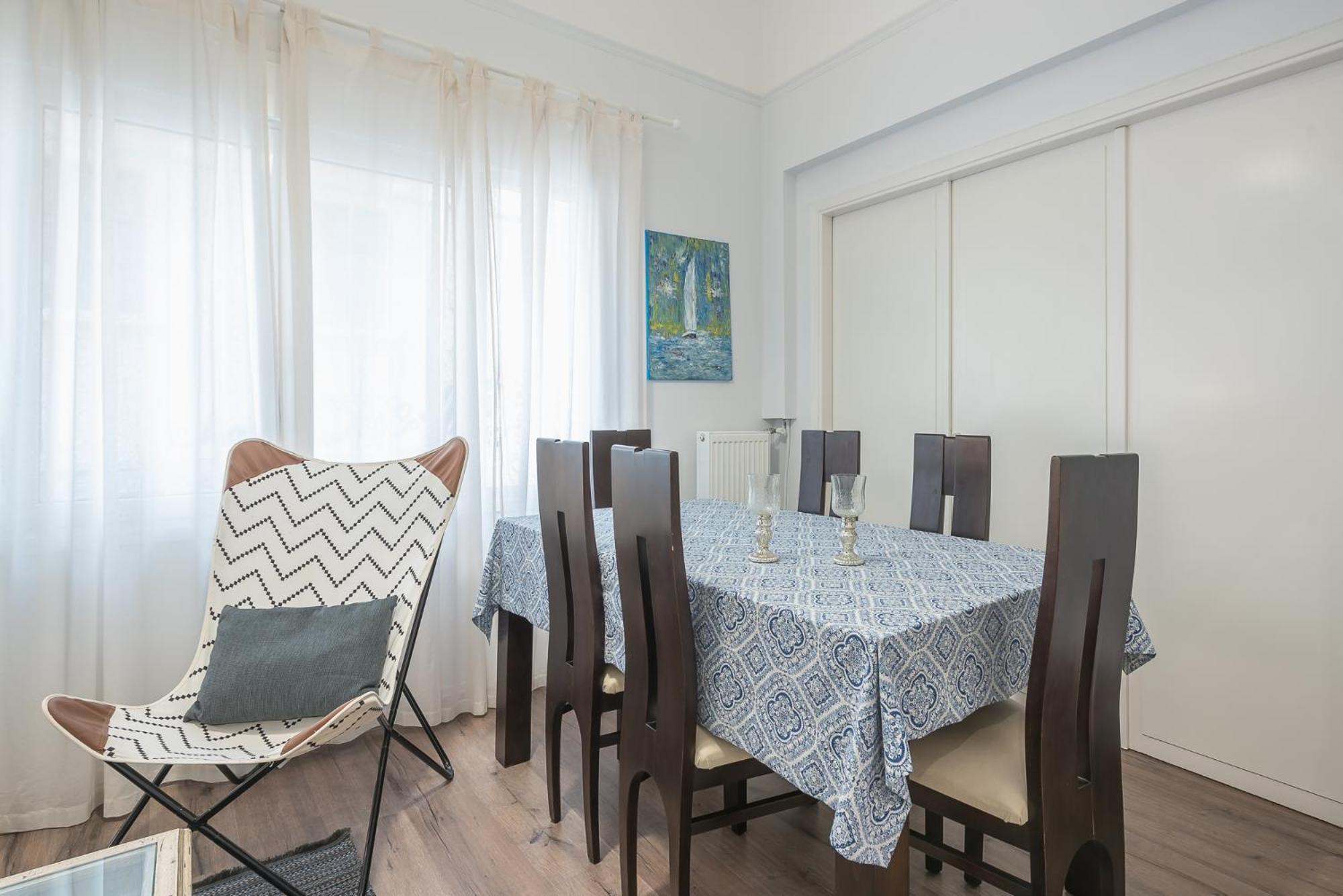 דירות Peaceful And Comfy 2Ba In Athens Heart מראה חיצוני תמונה