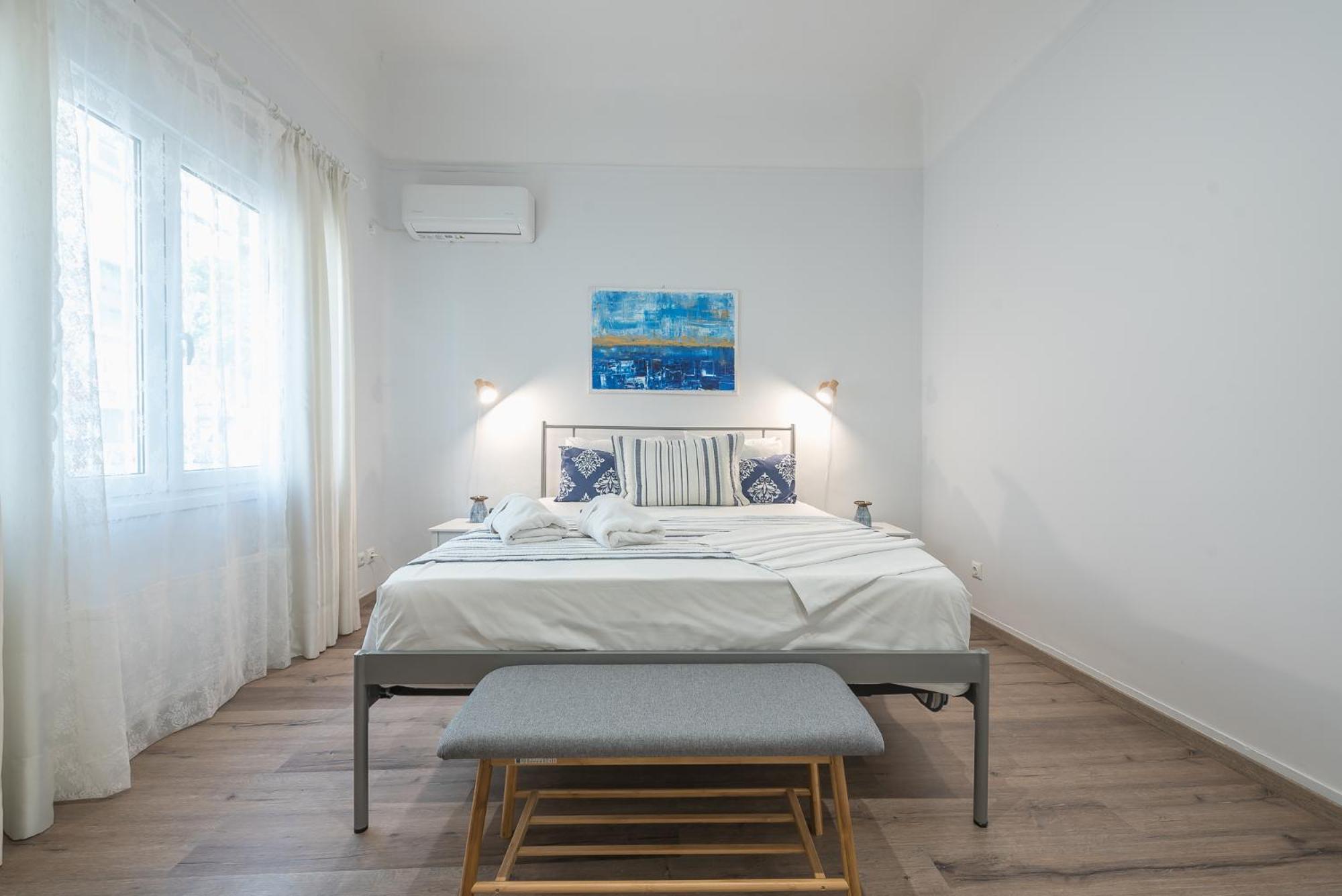 דירות Peaceful And Comfy 2Ba In Athens Heart מראה חיצוני תמונה