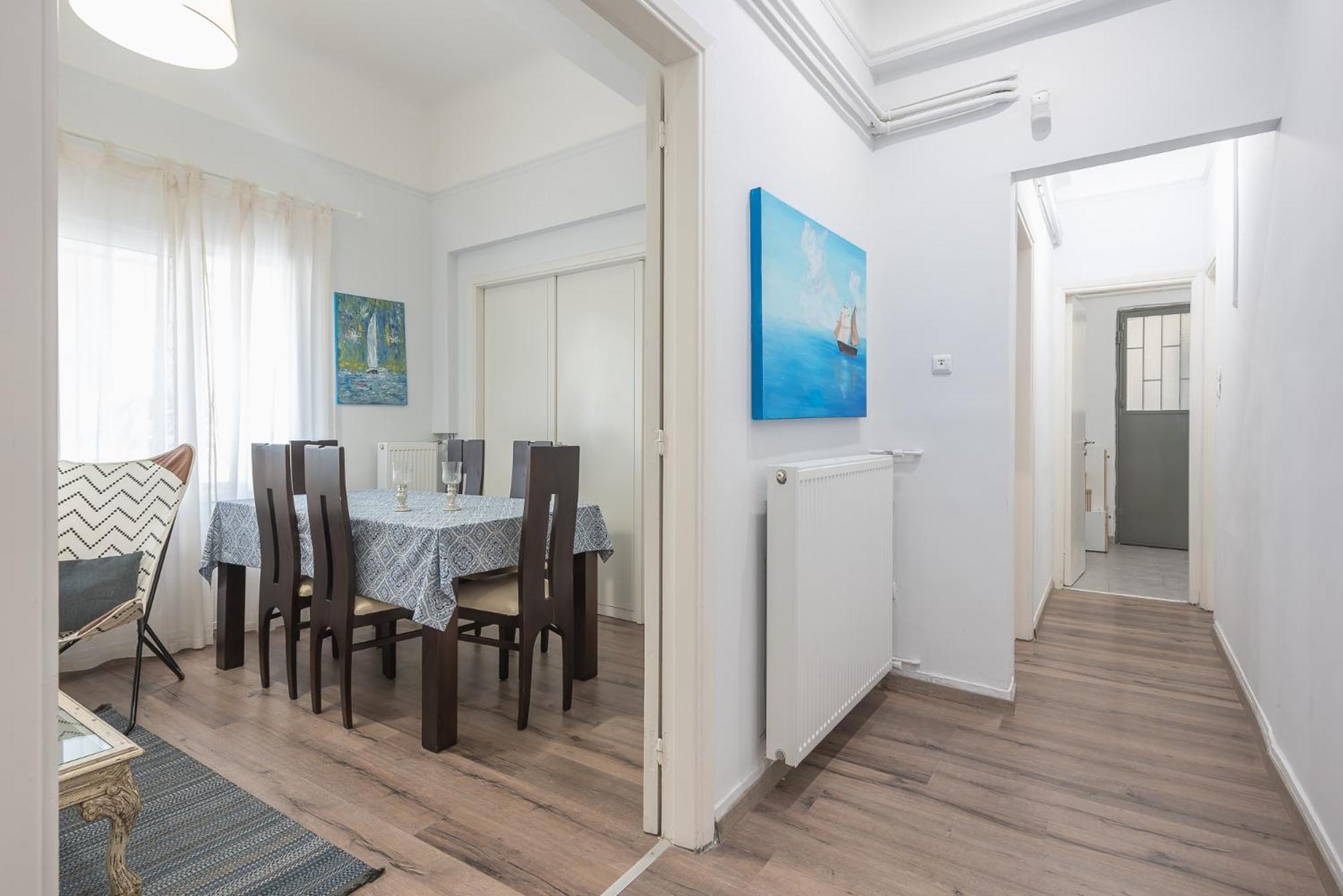 דירות Peaceful And Comfy 2Ba In Athens Heart מראה חיצוני תמונה