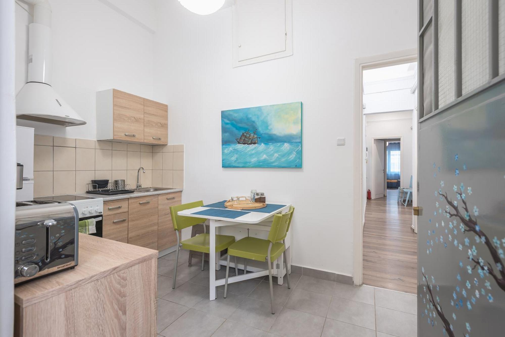 דירות Peaceful And Comfy 2Ba In Athens Heart מראה חיצוני תמונה